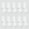 Hanes Women's Cushioned 10pk Crew Socks - 5-9 - 2 of 3