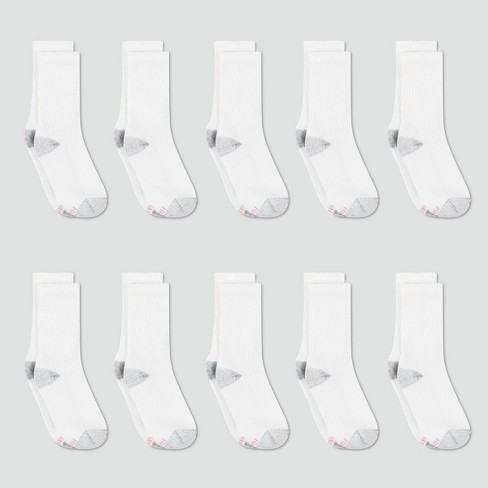 Pack of 2 pairs of women’s second skin mid calf socks in white