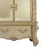 44" Vendome Bedroom Set Gold Patina/Bone White - Acme Furniture: Traditional Hand-Carved, 5 Drawers, 2 Doors - 3 of 4