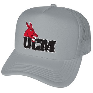 Official University of Central Missouri Primary Logo Foam Snapback Trucker Hat for Men and Women Grey One Size - 1 of 4