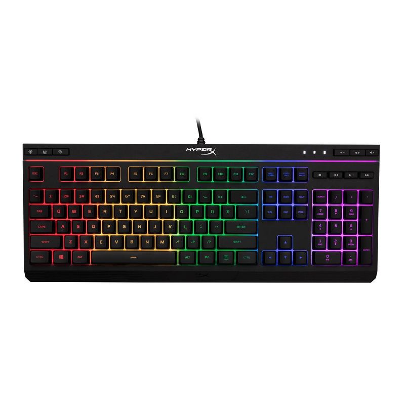 HyperX Alloy Core RGB Membrane Gaming Keyboard for PC, 1 of 6