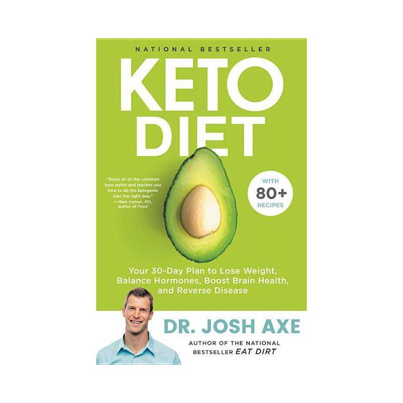 Keto Diet - by  Josh Axe (Hardcover), 1 of 2