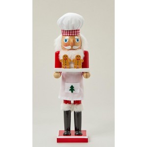 BrylaneHome 12" Chef Nutcracker - 1 of 2