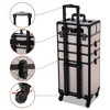 BYOOTIQUE Makeup Train Case Trolley w/ Cube Case Cosmetic Organizer Art Deco - 2 of 4