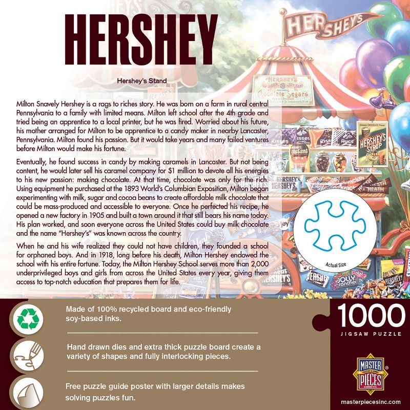 MasterPieces 1000 Piece Jigsaw Puzzle - Hershey's Stand - 19.25"x26.75", 4 of 8