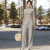 Anna-Kaci Active Women's Long Sleeve Mock Neck Cropped Activewear Top - 4 of 4
