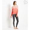 Aeropostale Womens Gradient Cut Out Back Graphic T-Shirt - 3 of 3