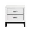 NicBex 2/5 Drawers Dresser,Slim Storage Chest of Drawers with Metal Handle for Bedroom,Living Room,Entryway,Hallway,White - 3 of 4