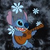 Men's Lilo & Stitch Floral Ukulele Dance T-Shirt - 2 of 4