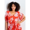 Avenue Women's Plus Size Val Dress - 4 of 4