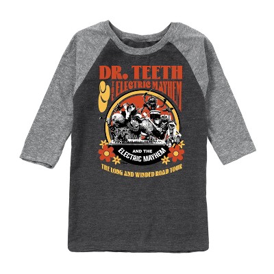 Boys' - Disney - Dr. Teeth: Long & Winded Tour Raglan Graphic T-Shirt