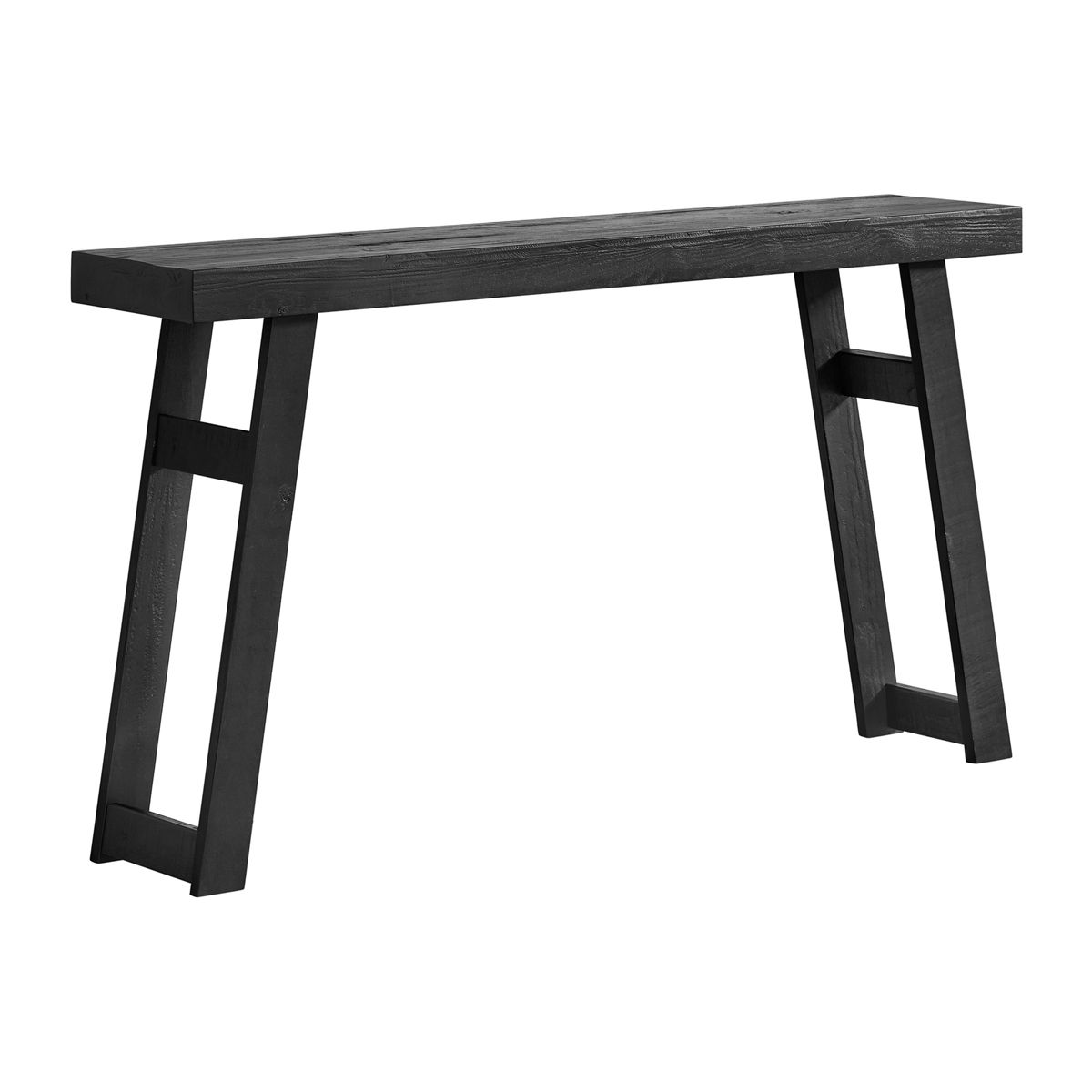 Alaterre Furniture Lawas Solid Wood Console Table - 56 Inch Modern Farmhouse Entryway Table - thumbnail 6