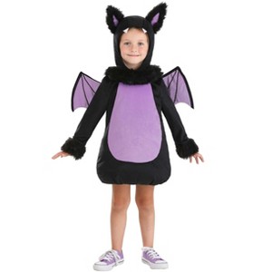 HalloweenCostumes.com Bubble Bat Toddler Costume for Girl's - 1 of 4
