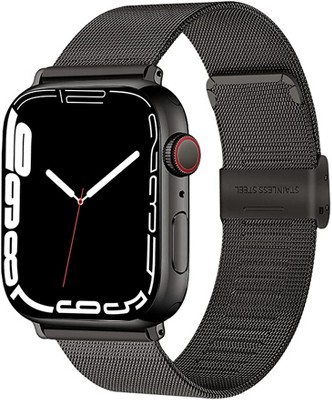 Worryfree Gadgets Metal Mesh Band for Apple Watch 38/40/41mm 42/44/45mm iWatch Series 8 7 6 SE 5 4 3 2 1