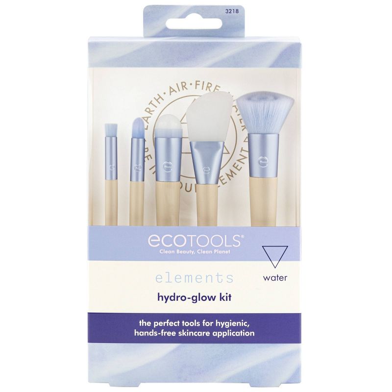 EcoTools Hydro Glow Skincare Brush Kit - 5pc, 3 of 8