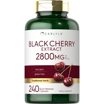 Carlyle Black Cherry Capsules 2800 mg | 240 Count