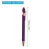 Unique Bargains Metal Black Ink Screen-touching Tip Medium Point Ballpoint Pen 6 Pcs - 2 of 4