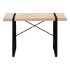 Monarch Specialties Computer Desk Home Office Laptop 48InchL Work Metal Laminate Natural Black Contemporary Modern - 4 of 4