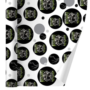 Beetlejuice Beetlejuice Group Band Gift Wrap 30" x 72" - 1 of 4