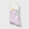 Girls' 2pk Mountain Print Outdoor Crew Socks - All in Motion™ - 2 of 3