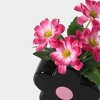 Luckygreenery Mini Faux Daisy Plant in Flower Planter - 2 of 3