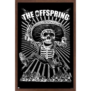 Trends International The Offspring - Jumping Skeleton Framed Wall Poster Prints - 1 of 4