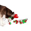 Midlee Filled Dog Stocking- Reindeer Antlers and 10 Mini Tennis Balls - 2 of 4