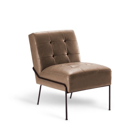 eLuxury Upholstered Tufted Accent Chair - image 1 of 4
