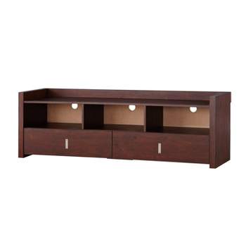 Flatcar Multi Functional Storage TV Stand for TVs up to 65" Vintage Walnut - HOMES: Inside + Out