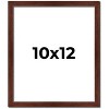 PosterPalooza | Photo Size Classic Modern Brown Frame - UV Acrylic, Foam Board Backing, Hanging Hardware - 2 of 4