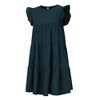Clearlove Women's Ruffle Sleeve Mini Dress Summer Casual Crewneck Flowy A Line Short Babydoll Dress with Tiered - 2 of 4