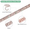 Unique Bargains Durable Rhinestone Chain Multipurpose Use Beaded Trim 1 Pc - 2 of 4