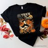 Trick or Treat Goose T-Shirt, Vintage Halloween Witch Tee for October| OrnamentallyYou - 4 of 4