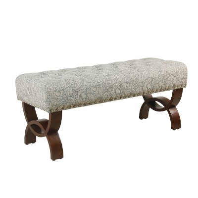 verken tufted bench