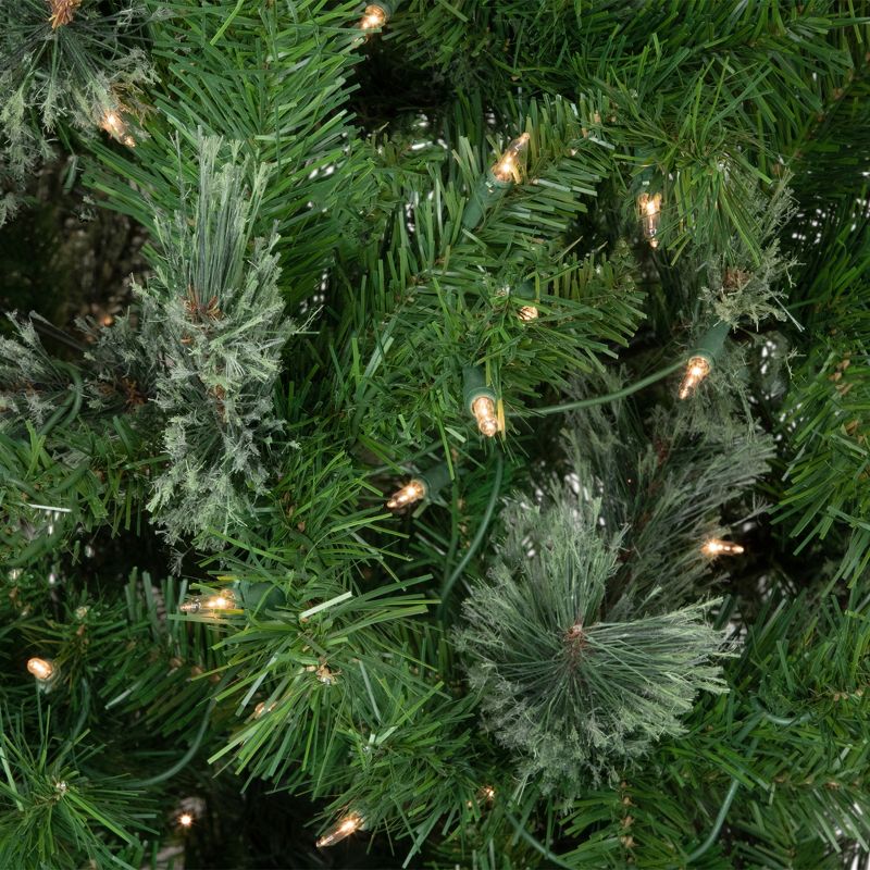 Northlight 6.5' Pre-Lit Medium Mixed Cashmere Pine Artificial Christmas Tree - Clear Lights, 5 of 7
