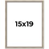 PosterPalooza | Classic Modern Silver Picture Frame - UV Acrylic, Foam Board Backing, Hanging Hardware - 2 of 4