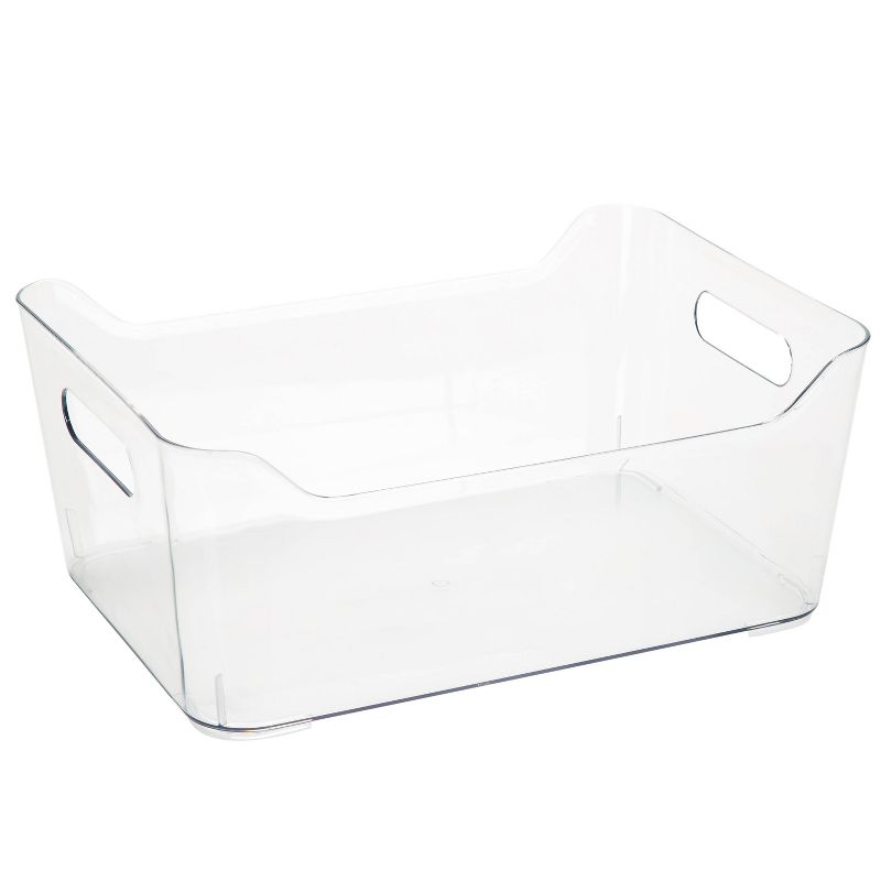 Simplify Storage Tote W Handles Large Clear, 1 of 6