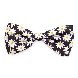 Lazy Daisy Dog Bow Tie - Adjustable Collar Accessory by The Worthy Dog - 1 of 4