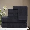 Honeycomb Waffle Border Cotton Medium Weight Towel Set by Blue Nile Mills - 2 of 4