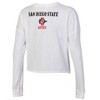 NCAA San Diego State Aztecs Women's White Long Sleeve T-Shirt - 2 of 3