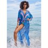 VENUS Womens Long Kimono Cover-Up - 2 of 4