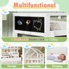 Twin Size House Bed with Ladder and Storage Drawers for Kid Bedroom - 4 of 4
