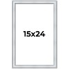 PosterPalooza | Classic Silver Picture Frame - UV Acrylic, Foam Board Backing, Hanging Hardware - 2 of 4