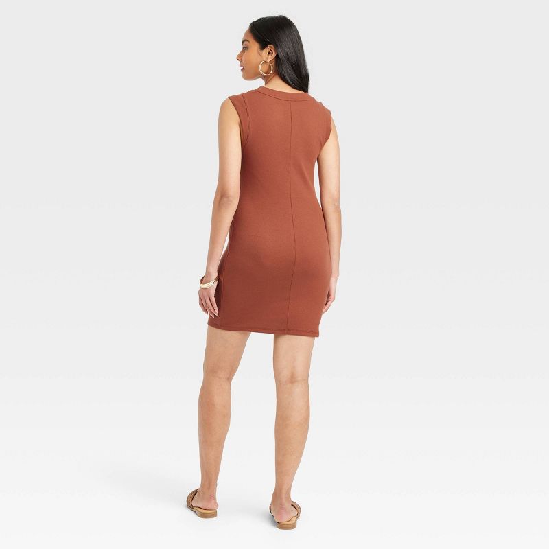 Women's Muscle Tank Mini Knit Dress - A New Day™, 3 of 7