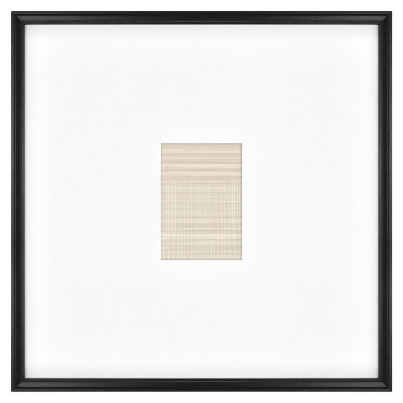 21.49&#34; x 21.49&#34; Matted to 5&#34; x 7&#34; Gallery Single Image Frame Black - Threshold&#8482; designed with Studio McGee, 2 of 16