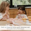 ZICOTO Wooden Baking Set for Kids – Complete Real Kitchen Utensils Give Toddlers a Fun Cooking Experience – Safe Durable Tools for Family Memories - 3 of 4