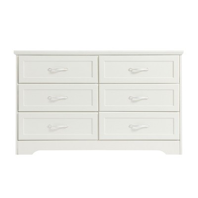 NicBex 6 Drawer Double Dresser Modern Chest of Drawer Storage Organizer with Metal Handles for Living Room,Hallway