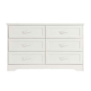 NicBex 6 Drawer Double Dresser Modern Chest of Drawer Storage Organizer with Metal Handles for Living Room,Hallway - 1 of 4