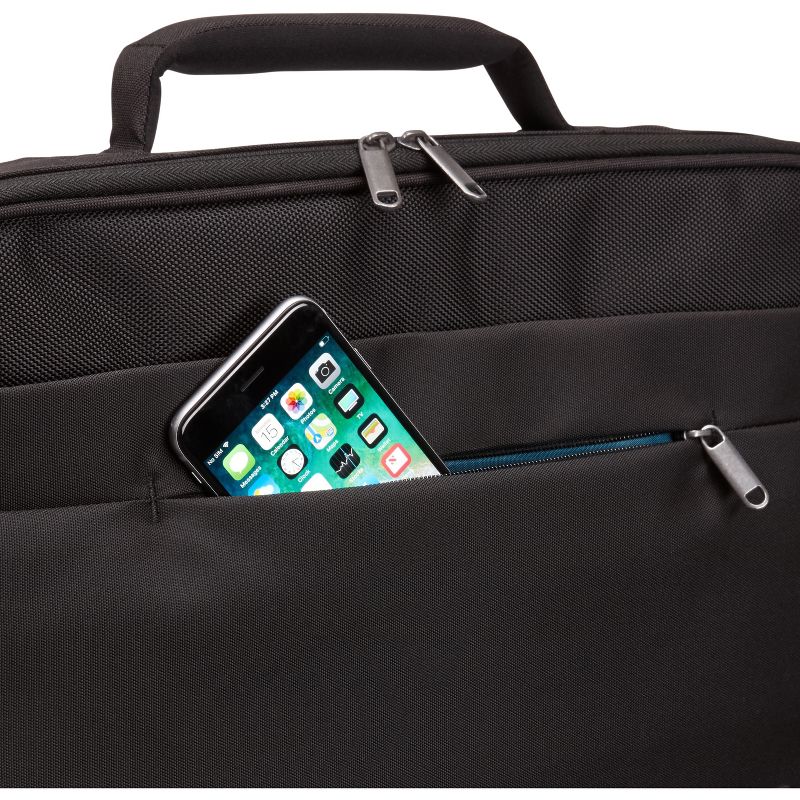 Case Logic Advantage ADVB-116 BLACK Carrying Case (Briefcase) for 10" to 16" Notebook - Black - Polyester - Handle, Shoulder Strap, Luggage Strap, 5 of 7