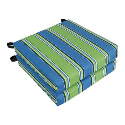 Blazing Needles, 16-inch Outdoor Cushion